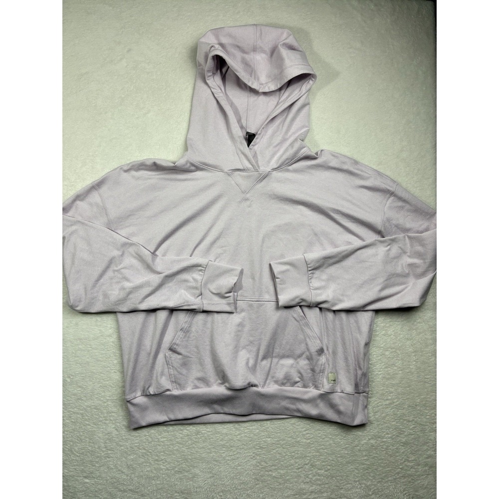 VUORI Halo Oversized Hoodie Athletic Pullover Pink Women's M GUC